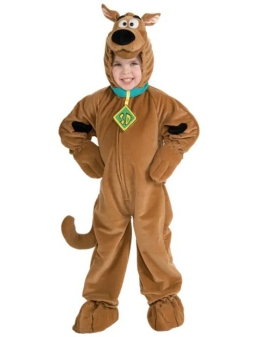 Scooby Doo Child Deluxe Halloween Costume Dress Up Size Small